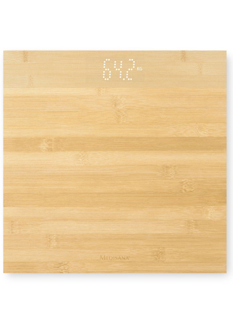 Medisana - PS440 Bamboo Digital Personal Scale - Image 1