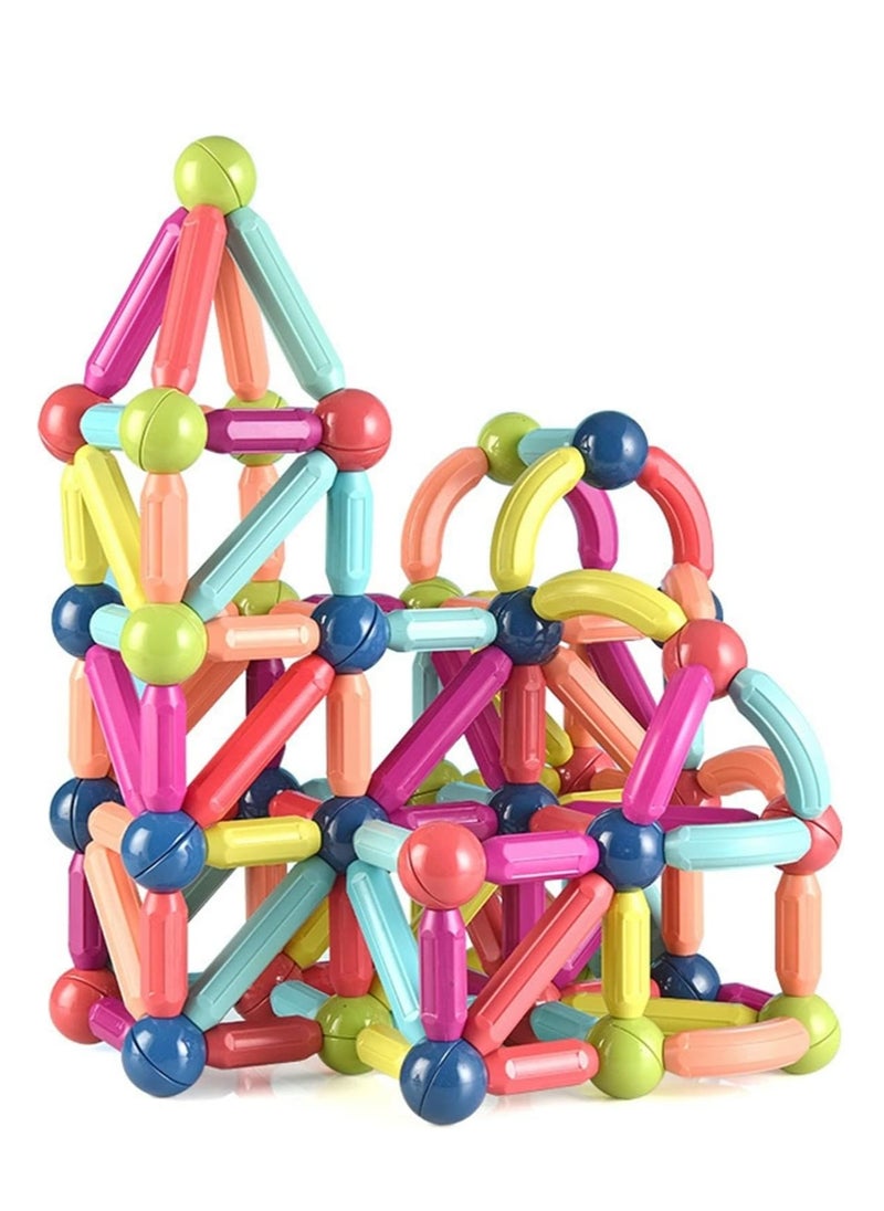 MAGIC VAULT Magnetic Stick, Balls and Rods Set, Building Sticks Blocks, STEM Stacking Toys Magnet Educational for Kids Boys Girls (42 PCS)  - Image 4
