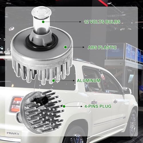 Lochnchn 13582912 Tail Lights Bulb Compatible with GMC Acadia 2013-2016,2017 GMC Acadia Limited Rear Brake Taillights Bulbs Replace 19433735 - Image 3