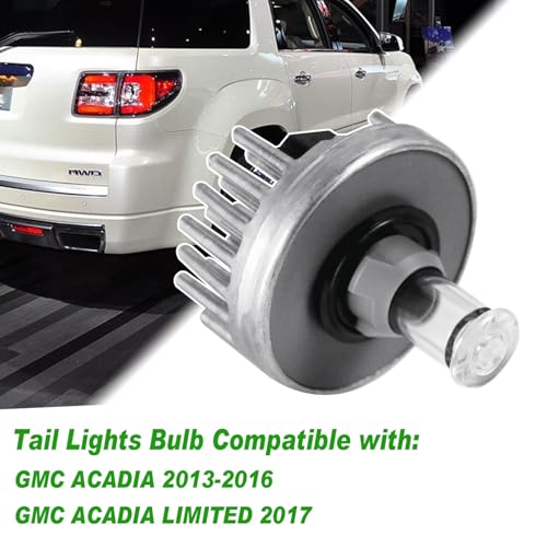 Lochnchn 13582912 Tail Lights Bulb Compatible with GMC Acadia 2013-2016,2017 GMC Acadia Limited Rear Brake Taillights Bulbs Replace 19433735 - Image 2