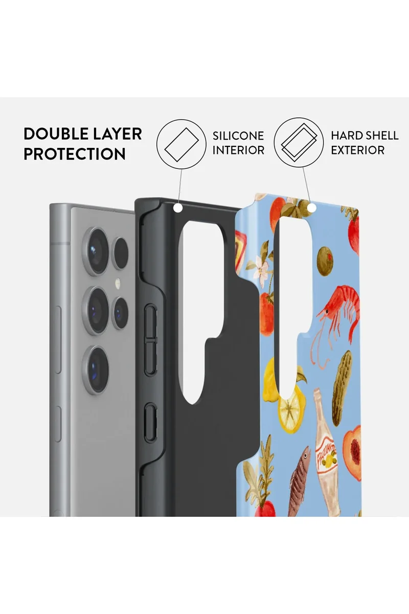 بورجا جراب سامسونج جالاكسي إس  ألترا - ألفريسكو للحماية المطبوعة للشاشة والكاميرا