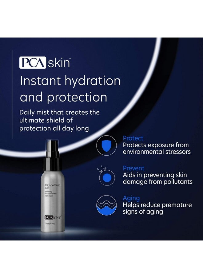 PCA SKIN Daily Defense Face Mist - Hydrating Facial Spray With Anti-Aging Antioxidants & Aloe For All Skin Types (2 Fl Oz)  - Image 1