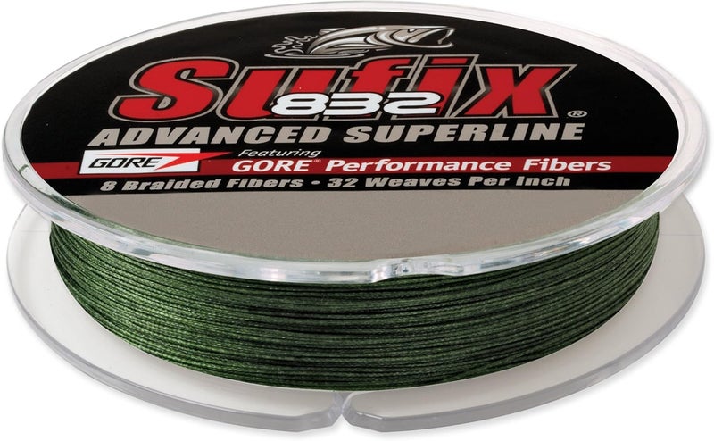 Sufix 832 Advanced Superline Braid Fishing Line - 300 Metres, Low Vis Green - Image 4
