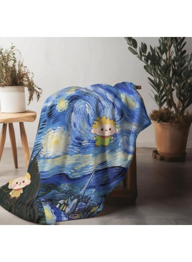 general Baby and children's cartoon flannel thin blanket (warm and comfortable, suitable for sleep, game use) 70cm*100cm - 288 - Image 3