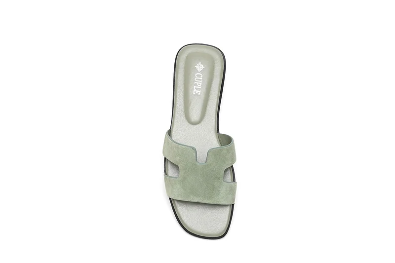 Cuple Ladies Slip-on Sandals
