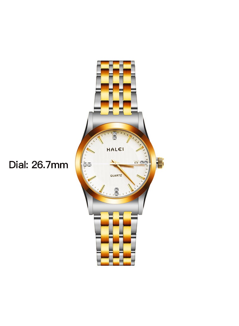 HALEI ساعة هالي هارلي كوارتر البسيطة للزوجين - Image 5