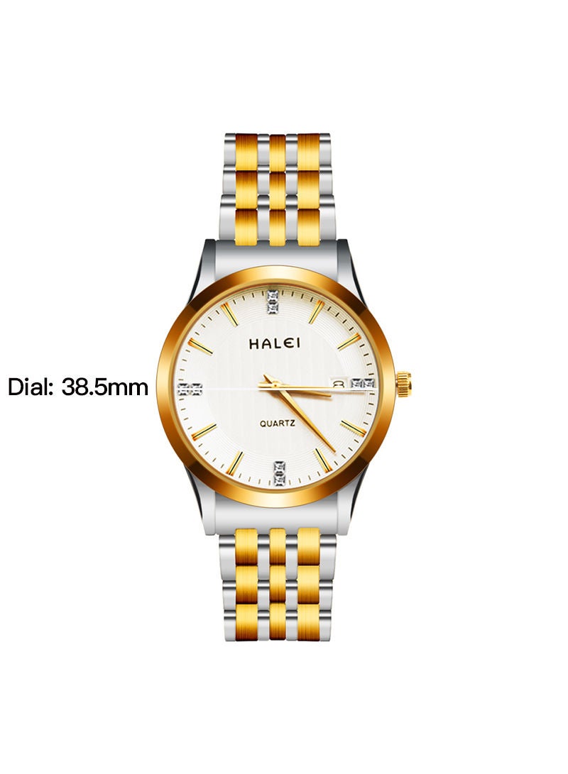 HALEI ساعة هالي هارلي كوارتر البسيطة للزوجين - Image 3