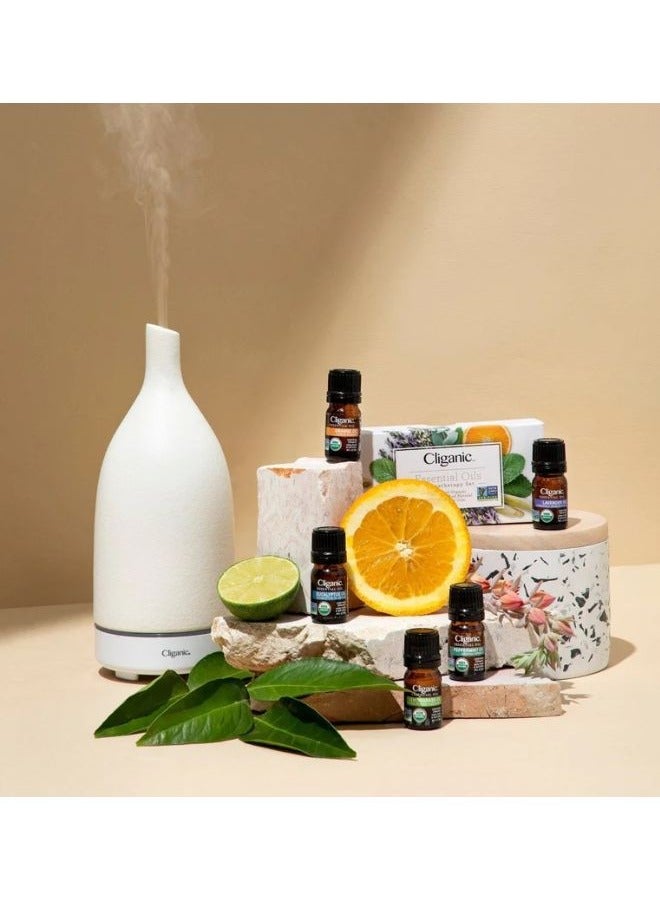 Cliganic Organic Lemongrass Essential Oil 10ml, 100% Pure Natural Undiluted, For Aromatherapy, Non-GMO Verified  - Image 2