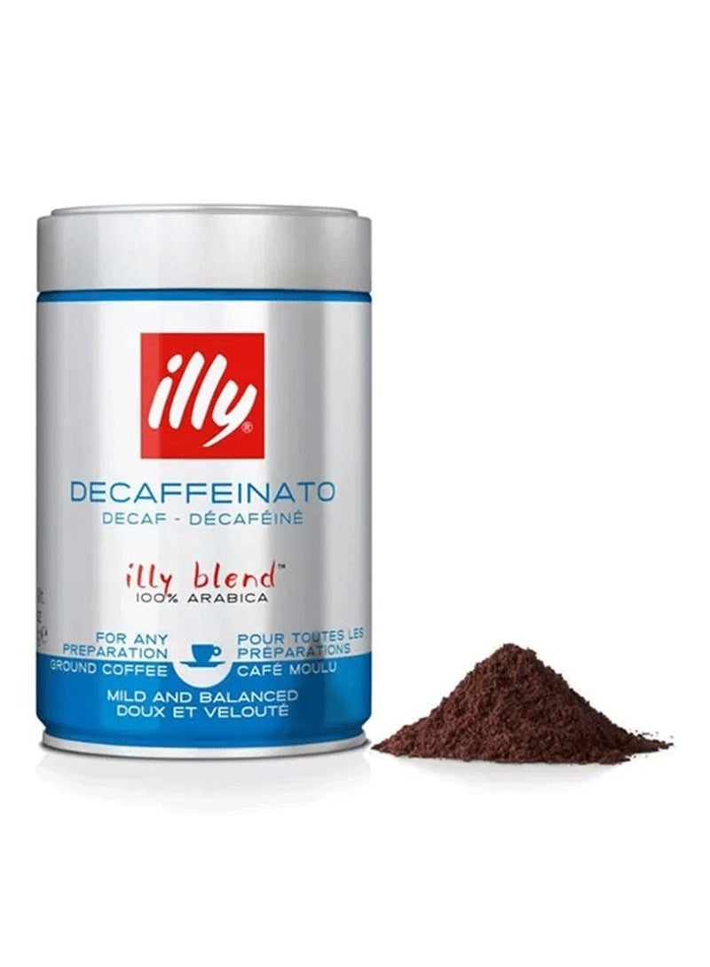 Illy 100% Arabica Coffee Ground Decaf Coffee - 250g  - Image 2