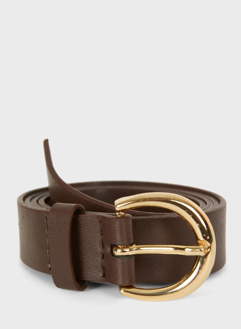 DeFacto Metal Buckle Allocated Whole Belt