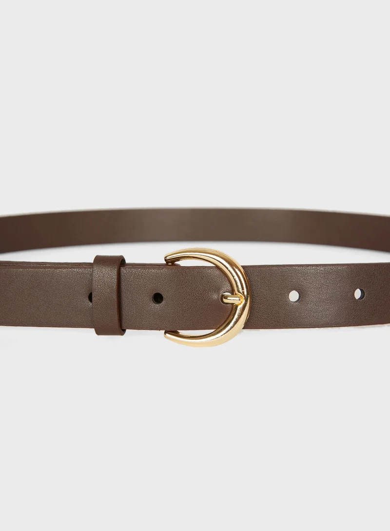 DeFacto Metal Buckle Allocated Whole Belt