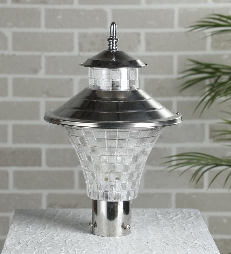 WHITERAY Garden Light, (Silver and Clear) - Image 3