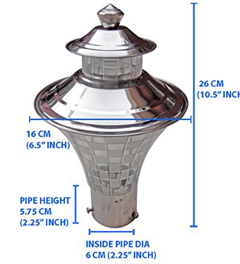 WHITERAY Garden Light, (Silver and Clear) - Image 5