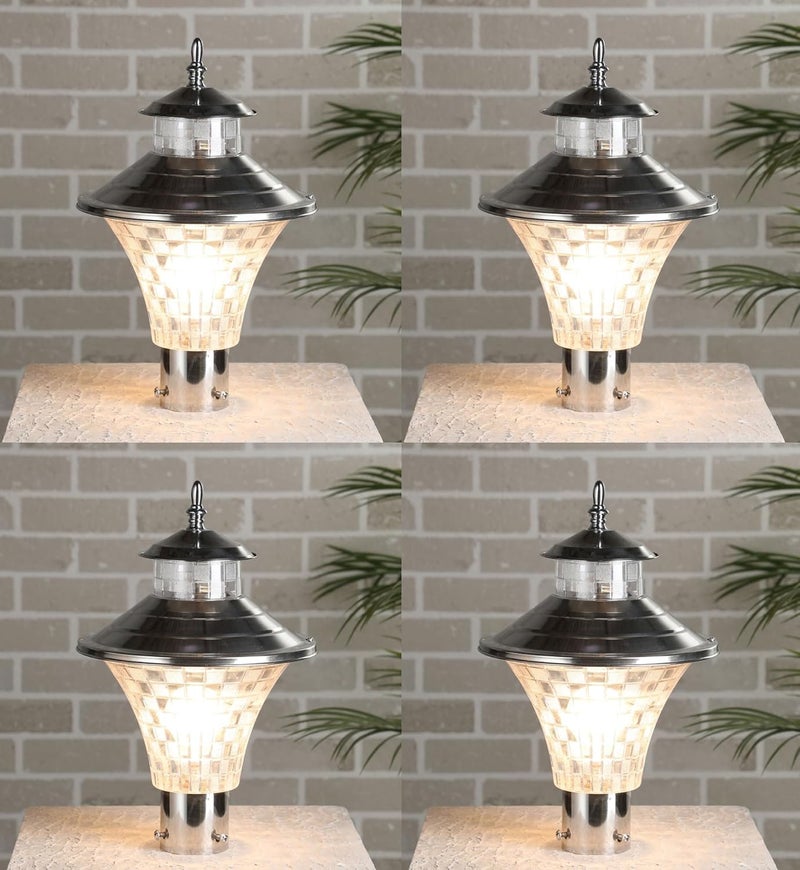 WHITERAY Garden Light, (Silver and Clear) - Image 1
