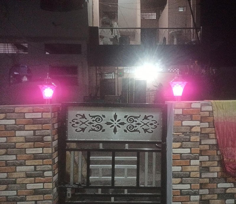 WHITERAY Garden Light, (Silver and Clear) - Image 4