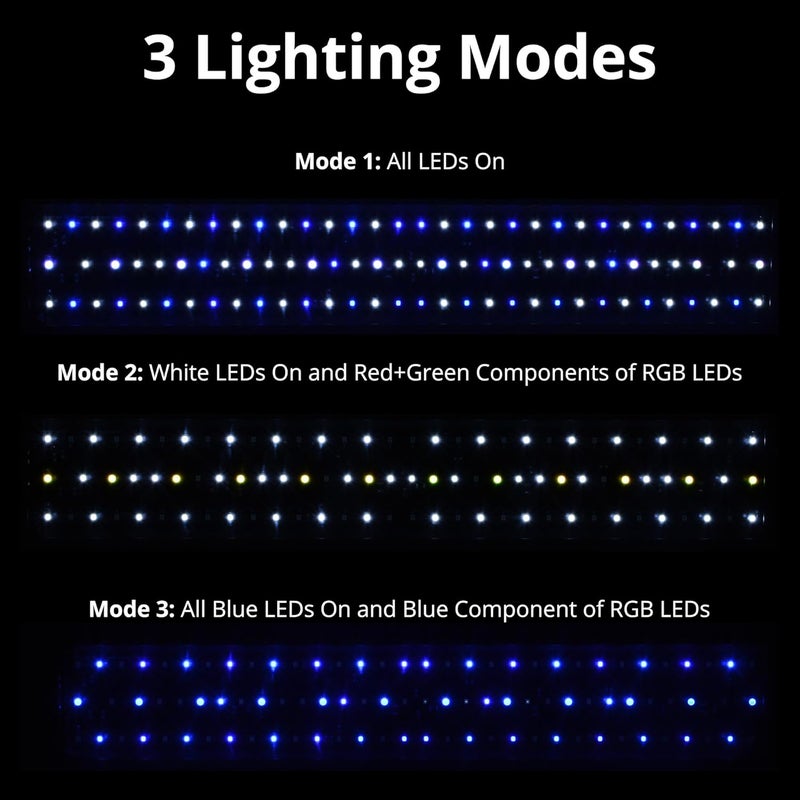 NICREW 24W Saltwater Aquarium Light, Marine LED Reef Light for Corals, Programmable Timer Controller, 24 to 30-Inch - Image 5