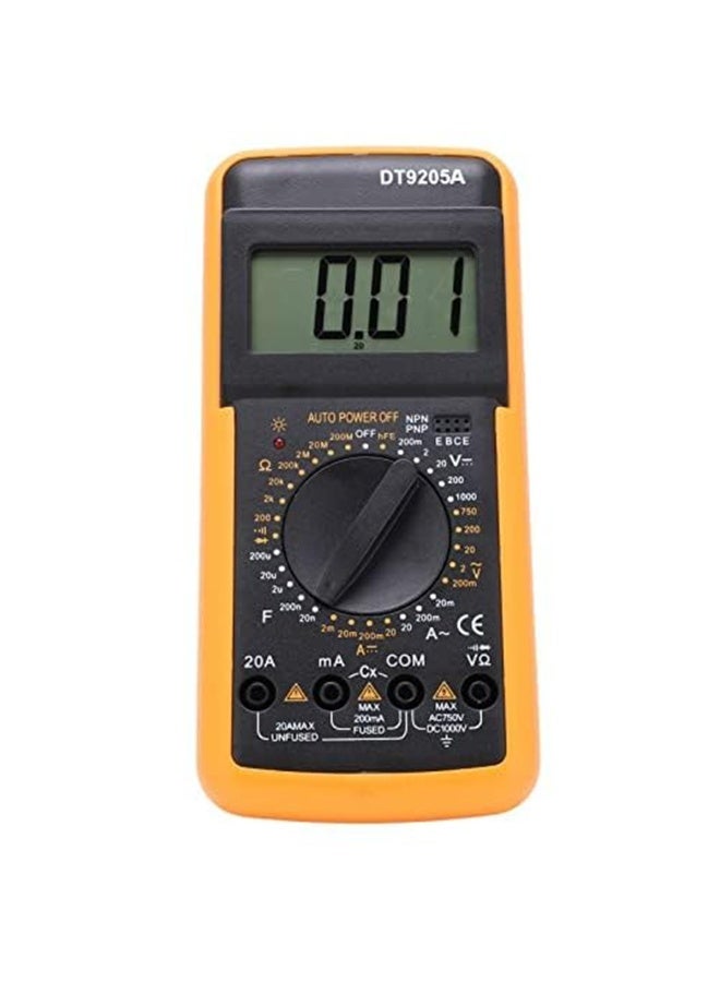 متعدد القياسات الرقمي ProSeries DT9205A – جهاز اختبار الجهد True RMS مع نطاق تلقائي وشاشة LCD وحماية من الحمل الزائد - Image 3