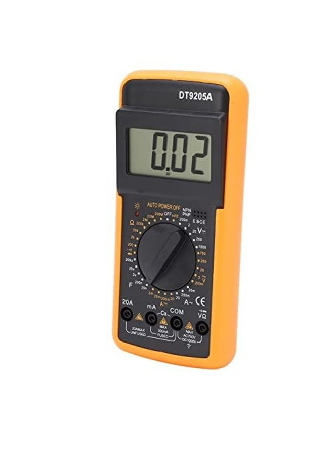 متعدد القياسات الرقمي ProSeries DT9205A – جهاز اختبار الجهد True RMS مع نطاق تلقائي وشاشة LCD وحماية من الحمل الزائد - Image 5