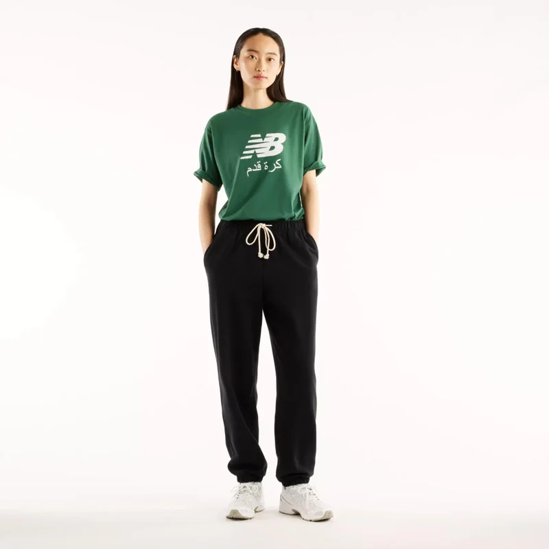 New Balance Team Forest Green Men's Soccer ME T-Shirt for Men | Best Price UAE