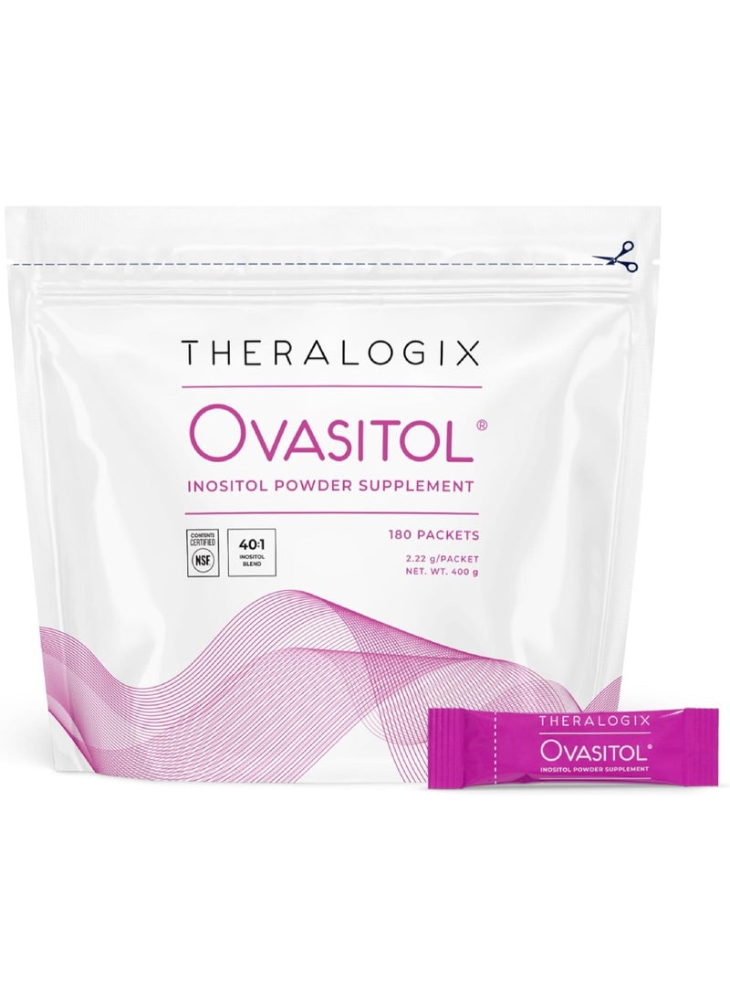 Theralogix - Ovasitol, 180 Packets, 2.22 g Each - Image 1