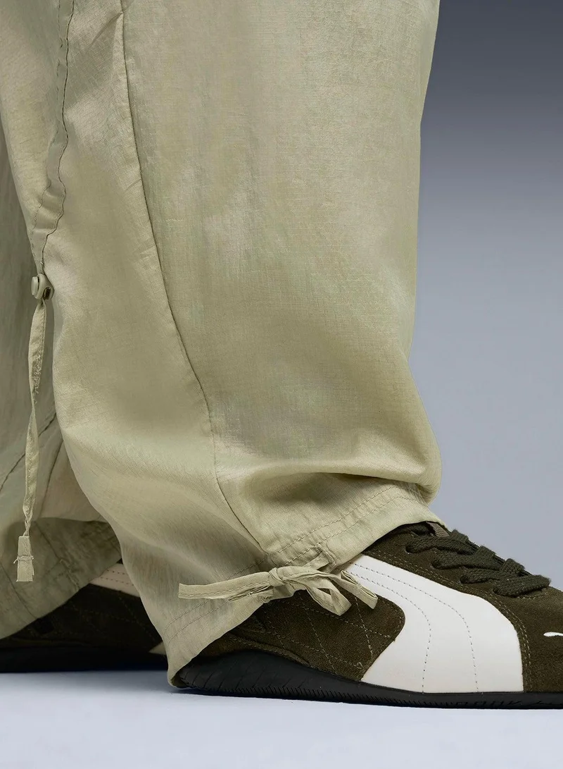 PUMA olive green Dare To Woven Sweatpants for Women | Best Price UAE