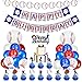 BANBALLON 53 PCS Baseball Party Decorations Baseball Party Supplies Including Happy Birthday Banner Balloons and Baseball cake toppers for Sports Theme Birthday Party and Baseball Theme Party Decor - Image 3