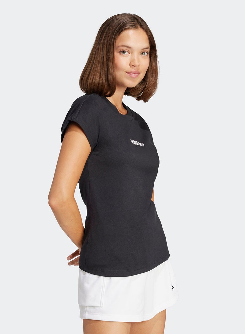 Adidas Essential Linear T-Shirt - Image 5