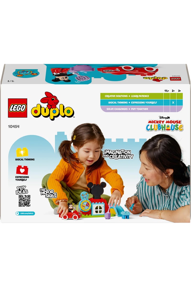 LEGO DUPLO | Disney Mickey Mouse Clubhouse & Car Set - Colour Sorting Toy with a Character Figure - - Image 4