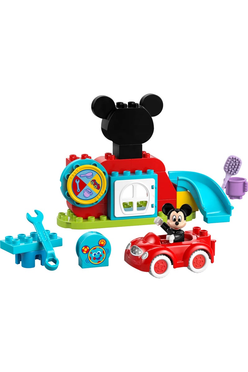 LEGO DUPLO | Disney Mickey Mouse Clubhouse & Car Set - Colour Sorting Toy with a Character Figure - - Image 2
