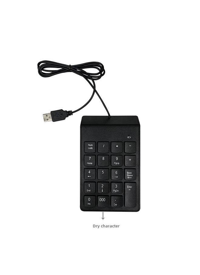 Generic - Small Digital Keyboard 2.4g Bluetooth Serial Port Mc Tp-c Ttl Ps/2 Protocol Interface Other Professional Factory-Color:18 Key 0 - Image 1