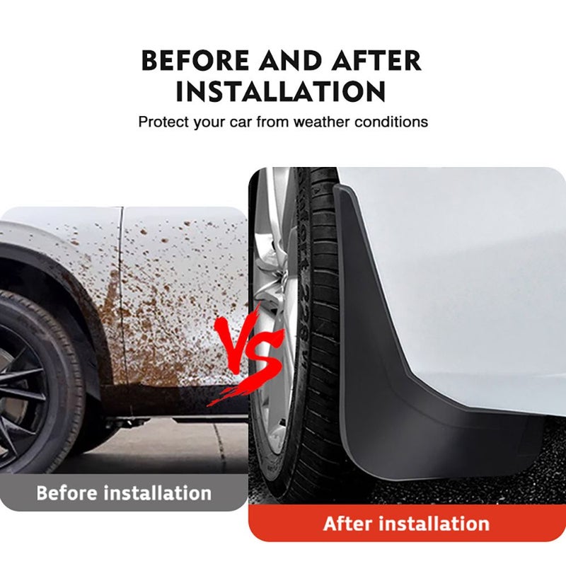 For Buick Envision Plus 2020 2021 2022 2023 2024 2025 Fender Mudflaps Splash Guards Mudguards Car Accessories ABS Material - Image 3
