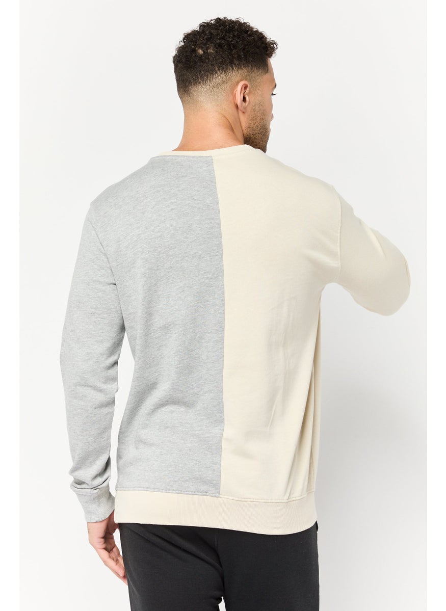 Paul Frank Men Crew Neck Graphic Print Long Sleeve Sweatshirt, Multicolor  - Image 4