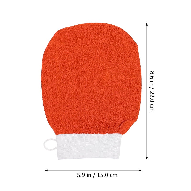 Exfoliating Bath Gloves Coarse Texture 2 Pack For Shower And Massage All Skin Types - Image 3