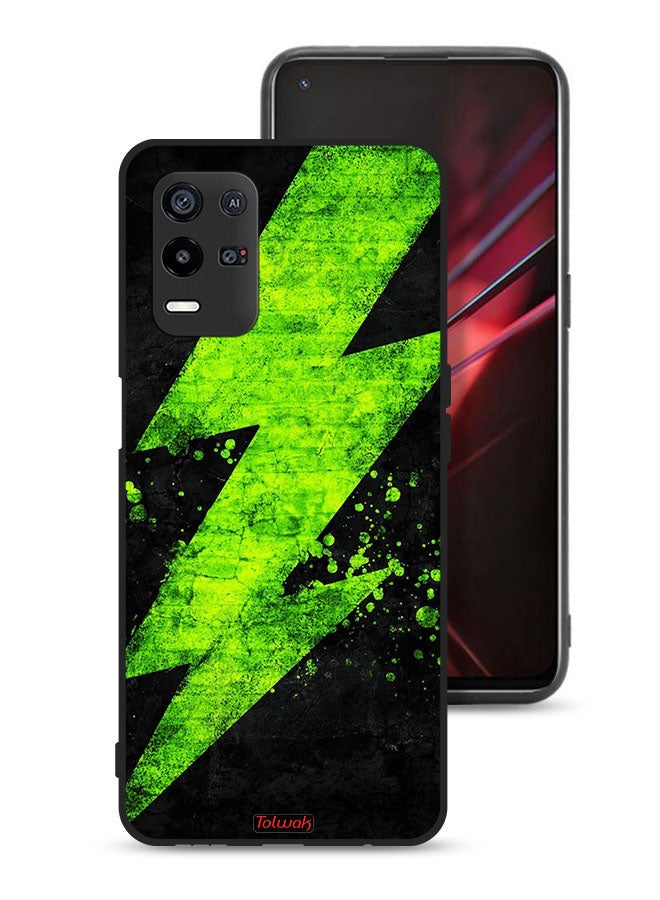Tolwak Oppo K9x Protective Case Cover Electric Pattern - Image 1
