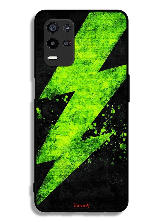 Tolwak Oppo K9x Protective Case Cover Electric Pattern - Image 2