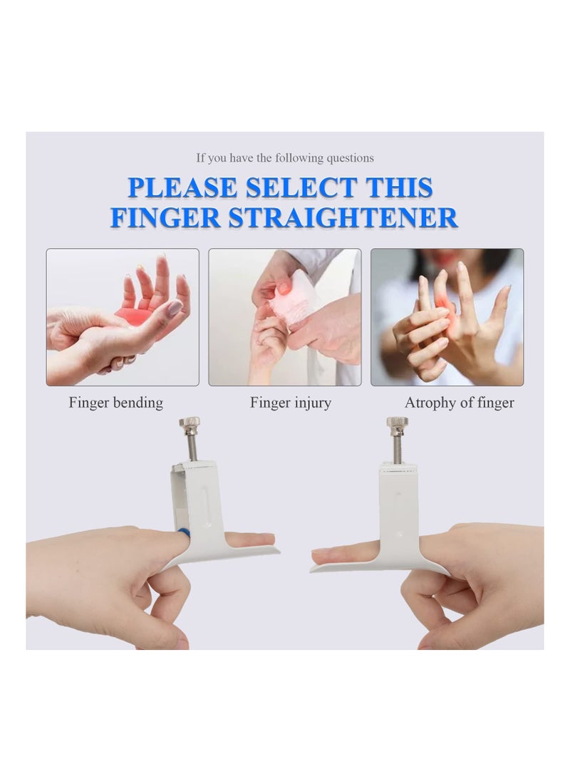 Excefore - Finger Straightener Extension Splint Brace Corrector, Pressing Device for PIP Joint Tightness, Trigger Finger, Arthritis,Finger Flexion - Image 1