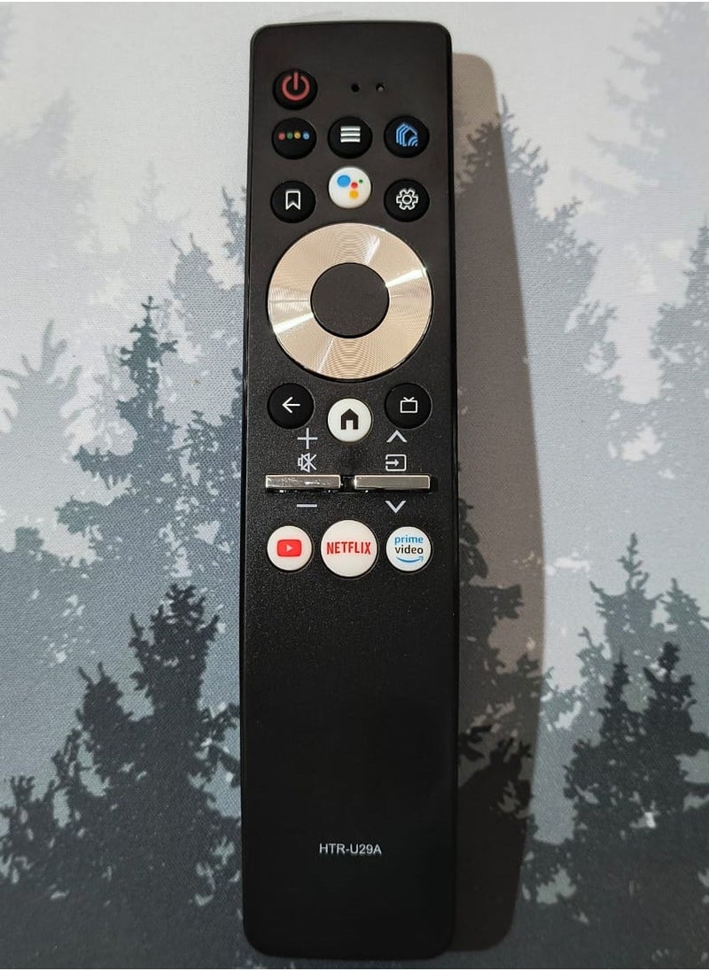 HuHa - Bluetooth Remote Control for Haier HTR-U29A and LE Series LED HDTVs with Android TV Integration - Image 1