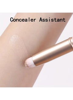 Goolsky Mini Portable Lip Brush, Single With Cover, Halo Dye Brush, Multi-function Makeup Brush, Concealer Brush, Lipstick Brush  - Image 3
