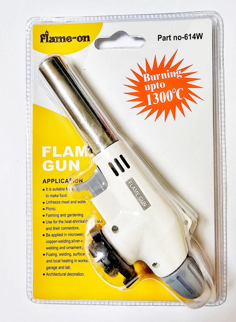 فلايم-أون سلاح اللهب متعدد الأغراض "فليم-أون" باللون الأبيض - Image 1