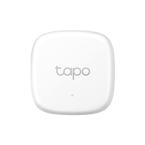tapo حساس درجة الحرارة والرطوبة الذكي TP-Link Tapo T310، أبيض، يتطلب محور Tapo، حساس سويسري عالي الدقة، إشعارات في الوقت الحقيقي، تخزين بيانات مجاني، أداء طويل الأمد - Image 1