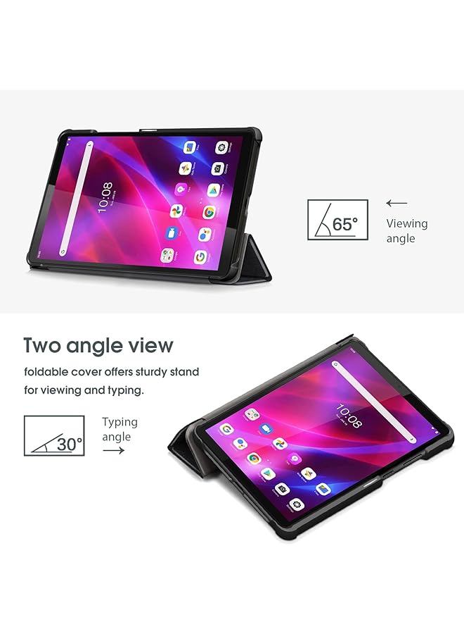 Procases For Lenovo 8.0 Inch Tab M8 Gen 3 2022 Smart Tab M8 Gen 3 2022 Tab M8 Hd Lte 2021 Tab M8 Hd Smart Tab M8 Tab M8 Fhd 2019 Slim Hard Shell Protective Cover For Lenovo M8 8 Inch Table -Black - Image 4