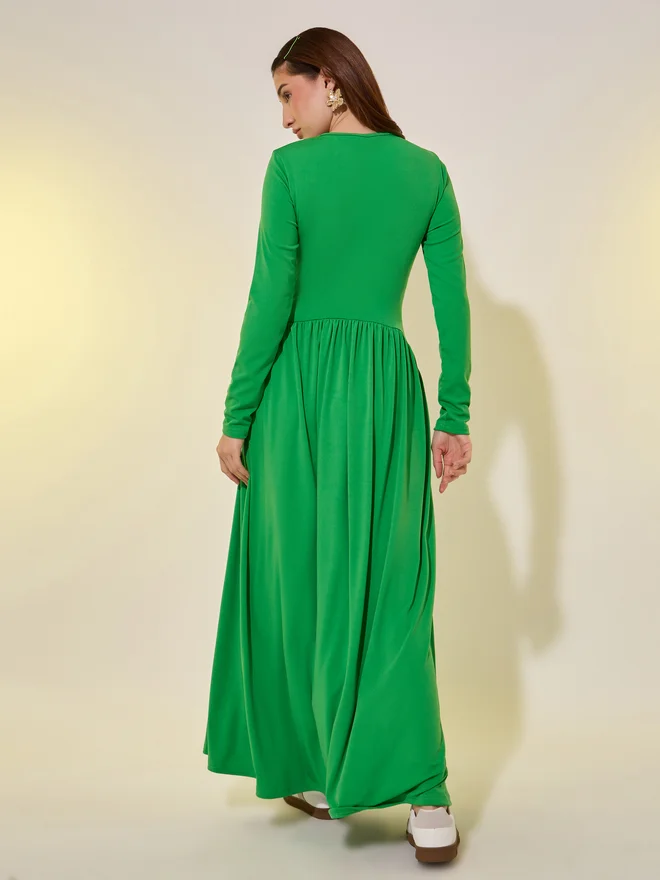 Take Two Empire Waist Maxi Dress
