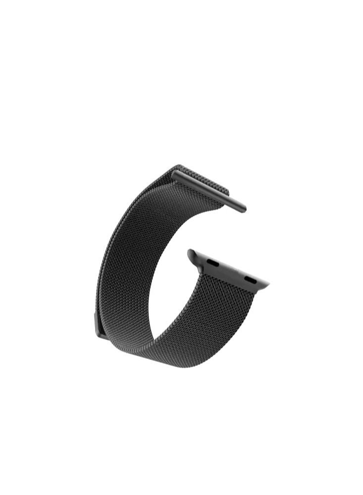 Protect Milanese Stainless Steel Watch Strap - Gray Color II Compatible With iWatch 42mm,44mm,46mm  - Image 3