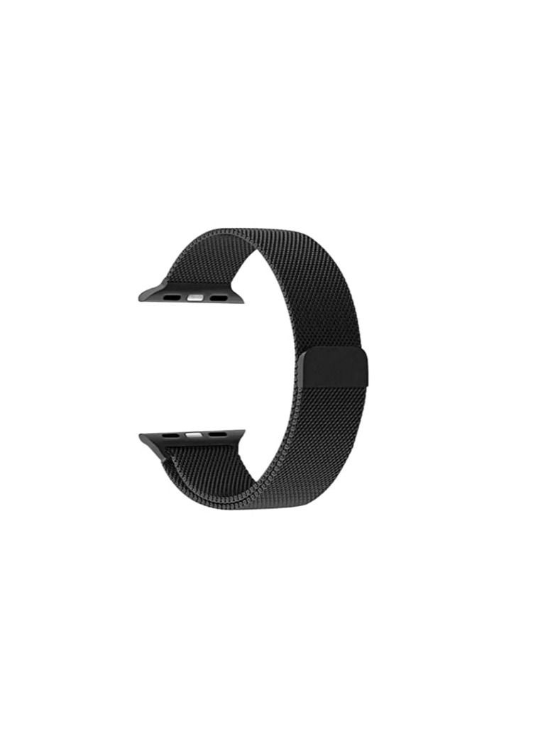 Protect Milanese Stainless Steel Watch Strap - Gray Color II Compatible With iWatch 42mm,44mm,46mm  - Image 2