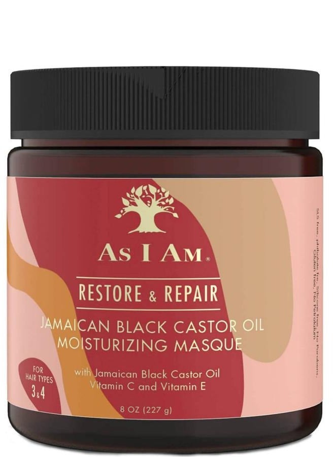 As I Am Restore & Repair Jamaican Black Castor Oil Moisturizing Masque 227g