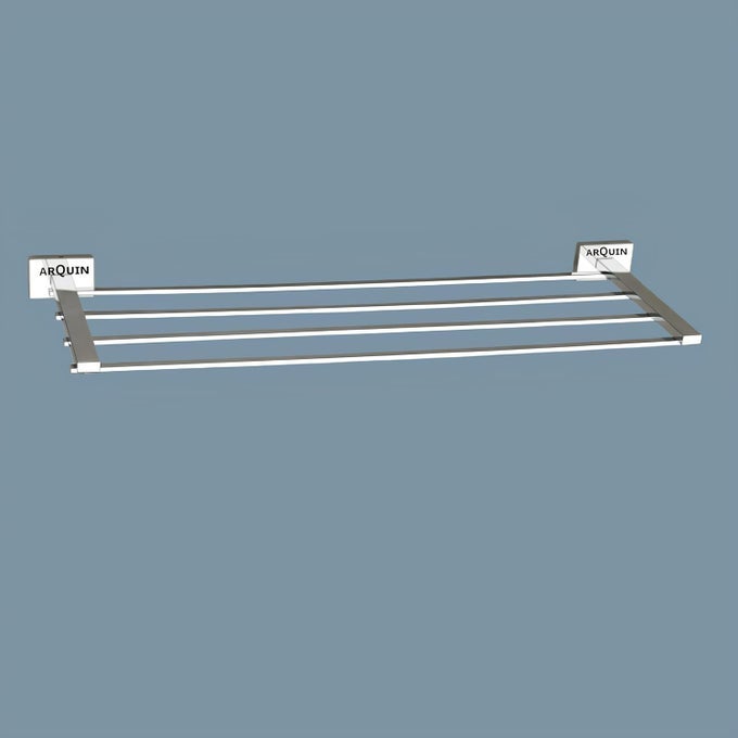 304 GRADE STAINLESS STEEL TOWEL RACKTOWEL RACKBATHROOM ACCESSORIES TAURUS CHROME