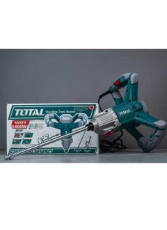 TOTAL Total 1400W Electric Mixer with M14 Thread, Integrated Work Light, Aluminum Gearbox – Ideal for Mixing and DIY Projects – TD614006  - Image 2