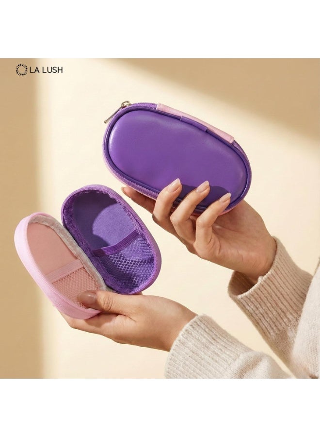 LA LUSH Travel Makeup Brush Bag – Empty Portable Cosmetic Brush Storage Pouch, Lightweight Organizer Case for Makeup Brushes, Ideal for Travel & Daily Use - Image 4