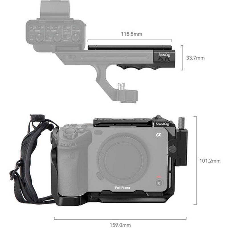 SmallRig Handheld Cage Kit for Sony FX30 / FX3 - Image 3