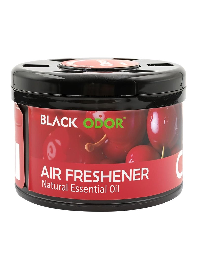 Black ODOR Cherry Air Freshener 90g Long Lasting Fragrance for Cars, Homes, and Offices  BO-17 - Image 2